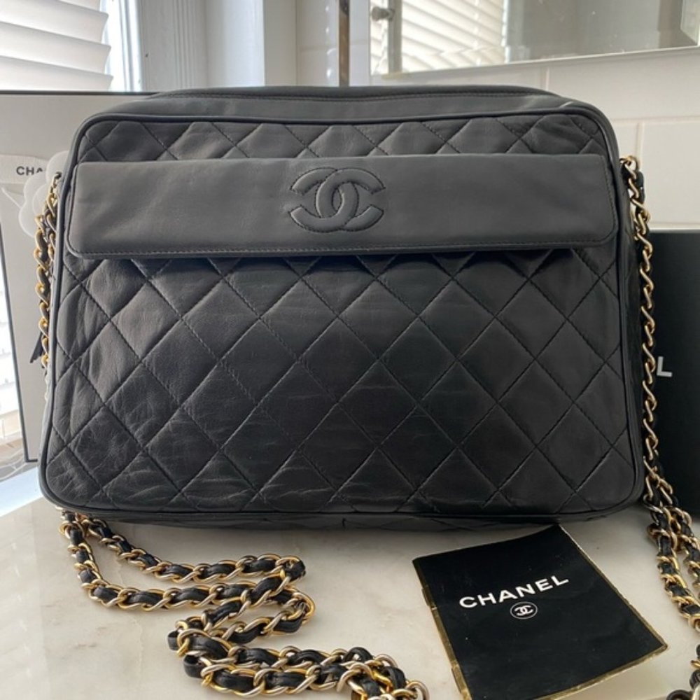 CHANEL CAMERA BAG - Large